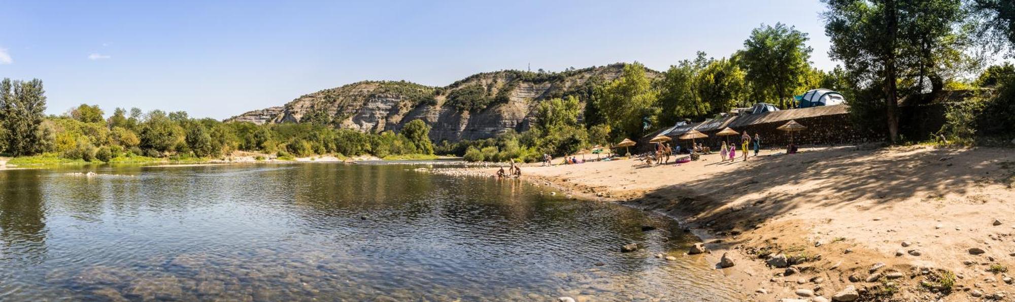 Camping Rcn La Bastide En Ardeche Sampzon Exteriör bild