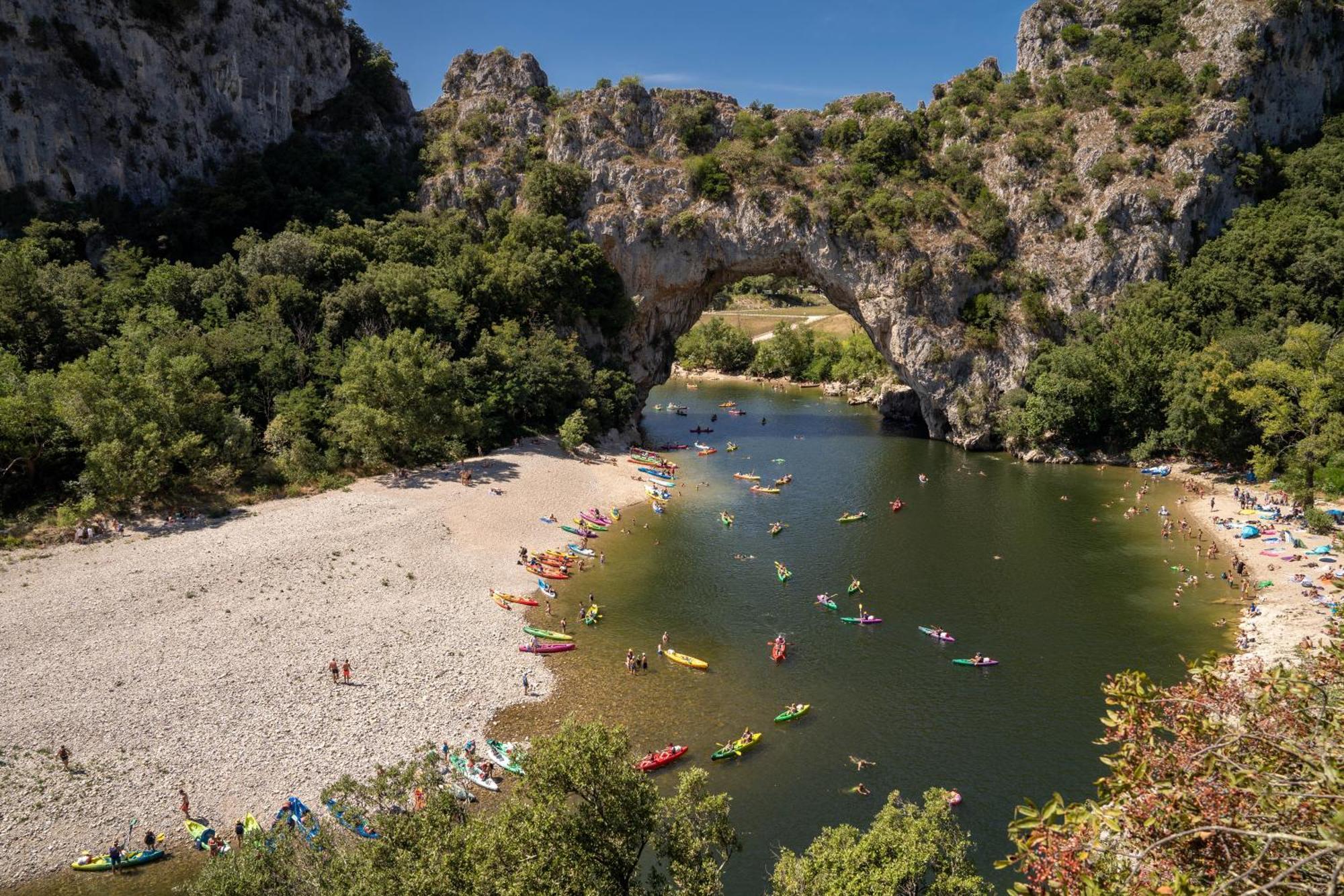 Camping Rcn La Bastide En Ardeche Sampzon Exteriör bild